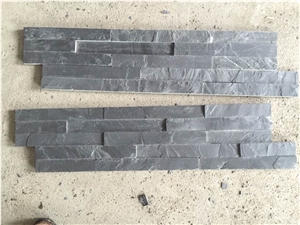 Black Slate Stone Veneer/Wall Cladding/Wall Decor/Culture Stone/Ledge Stone