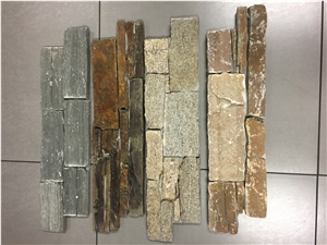 Bonstone Hebei Rusty Slate / Slate Cement Culture Stone/Z Cladding/Stacked Stone/ Stone Veneers