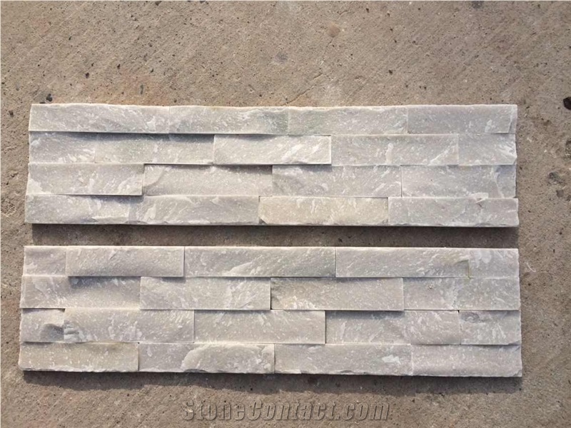 Cream Slate/Chinese Stone Veneer/Ledge Stone/Wall Cladding/Featuure Wall/Ledge Stone