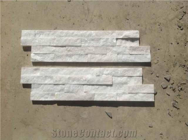 Crystal White Quartzite,Pure White Quartzite,Chinese Snow White Quartzite,Culture Stone,Bianco Wall Panel
