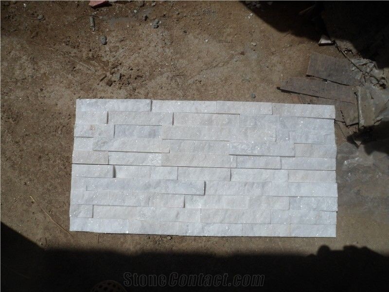 Glue White Cultured Stone,Ledge Stone,Veneer, Panel, Stack Stone, Decorative, Wall Cladding from