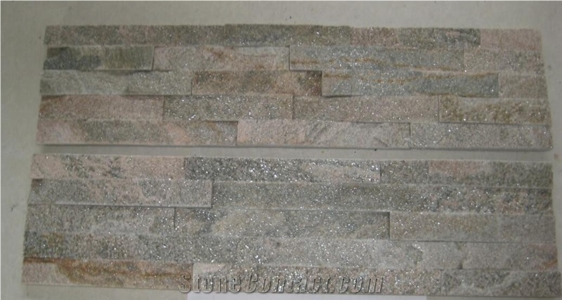 Pink Quartzite/Wall Cladding/Feature Wall/Ledge Stone/Thin Stone Veneer