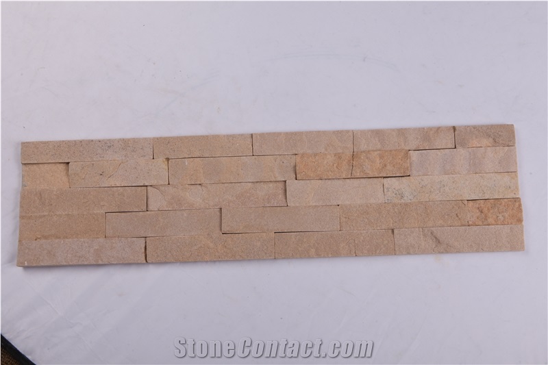 Pink Sandstone Culture Stone/Chinese Ledge Stone/Thin Stone Veneer/Feature Wall