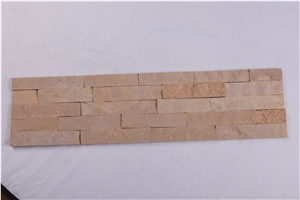Pink Sandstone Culture Stone/Chinese Ledge Stone/Thin Stone Veneer/Feature Wall