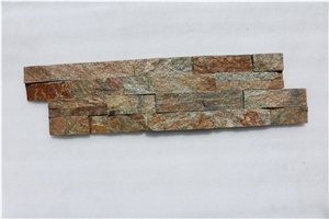 Rusty Quartzite Cultured Stone/Stone Wall Panel/Stone Veneer/Wall Cladding/On Sale China Rusty Quartzite Cultured Stone, Wall Cladding, Stacked Stone Veneer, Corner Stone Clearance