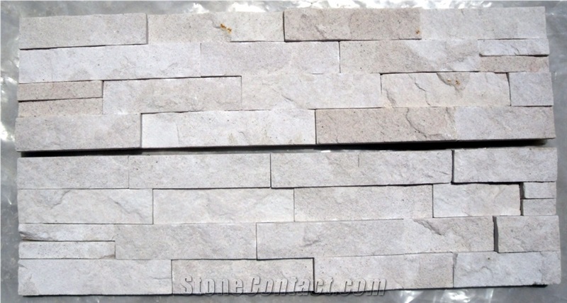White Sandstone Wall Cladding/Ledge Stone/Culture Stone/Stone Veneer
