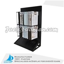 Metal Display Rack Page Turning Display Stand