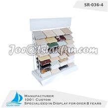 Metal Tabletop Display Rack for Quartz Stone