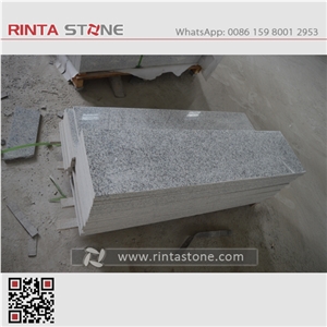 China Grey Granite G602 White Snow Granite Stairs & Steps, Cheaper White Stone Light White Granite Royal White New Gray Granite Big Flower Granite