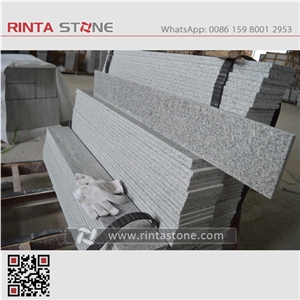 China Grey Granite G602 White Snow Granite Stairs & Steps, Cheaper White Stone Light White Granite Royal White New Gray Granite Big Flower Granite