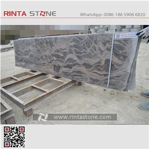 China Multicolour Granite Slabs Tiles, Juparana Granite Wave Sand Granite G261 Granite Juparana Grey Pink Granite Waves Pattern Granite