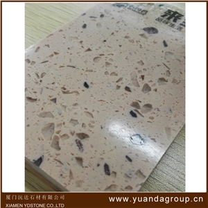 YUANDA Coffee Color Manmade Quartz Slabs