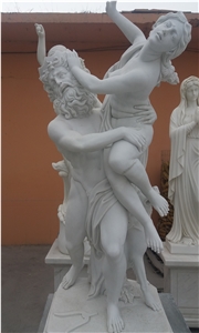 Figure Sculpture White Marble Statue