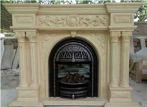 Fireplace Mantel White Marble Fireplace Fireplace Hearth Fireplace Surround