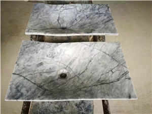 Carrara White Marble Wash Basins