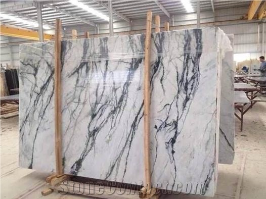 Polished Orchid Jade Marble Slabs,Blue- And- White Marble Tiles & Slabs,Wall and Floor Tiles