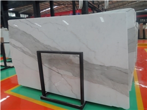 Snow White Marble Tiles/Natural Building Stone Flooring/Feature Wall,Interior Paving,Cladding,Decoration