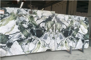 White Beauty/Ice Connect Marble/Chinese Green /Marble Tiles/Cut to Size/Ice Green/White and Green