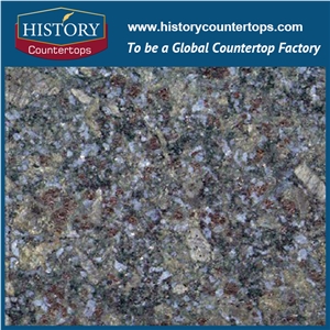 2017 Best Selling Different Types Natural Stone Cheap China Butterfly Blue Granite for Interior Wall and Floor Countertops, Vanity Tops