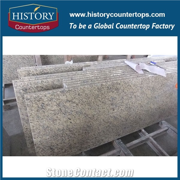2017 Low Price Hot Sale New Venitian Golden Granite for Stairs and Countertop, Vanity Tops Granite Tile &Slab for Sale