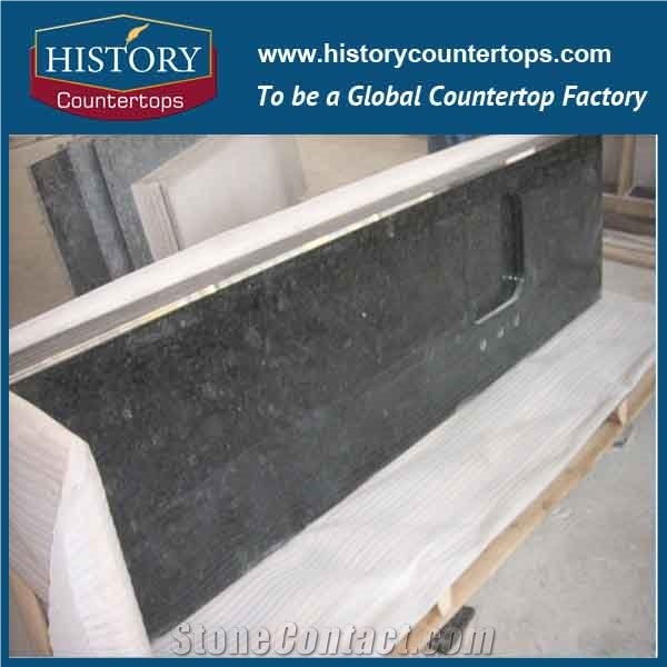 Brazil Verde Butterfly Green Granite from China Stone Market, Polished Kitchen Countertops,Island Tops,Exterior - Interior Wall & Floor,Stairs Etc Project
