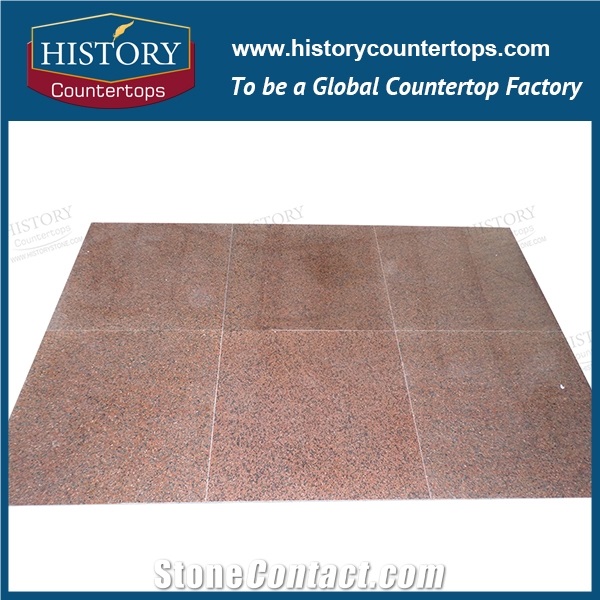 China Xinjiang Red G6521 Outdoor Floor Decorative Outdoor Decoration Cheap Granite Tile & Slab Style