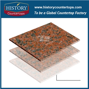 China Xinjiang Red G6521 Outdoor Floor Decorative Outdoor Decoration Cheap Granite Tile & Slab Style