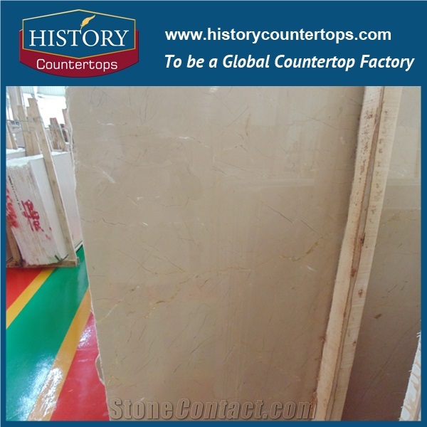 Directly from Own Quarries Gold Century Marble Cut to Size for Interior Wall and Floor Decoration
