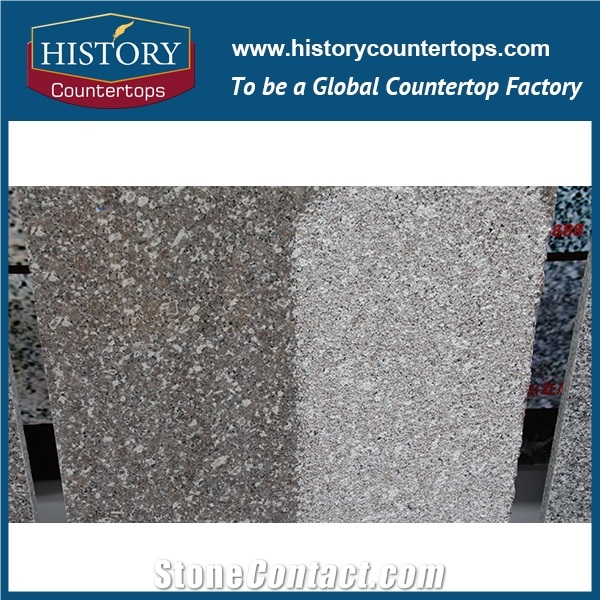 G608 Beautiful Ceramic Granite for Paving / Floor / Wall Snow Plum Purple Granite Wall Floor Tiles Polished Price
