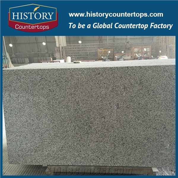Hot Sales China Granite G655 White Granite Tongan Cut to Size Granite Slab Flamed Polished Finishing for Interior Wall and Floor Applications
