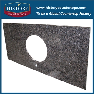Imperial Brown Granite or Granito Marrom Imperial Granite Buliding Material in China Stone Market for Vanity Tops