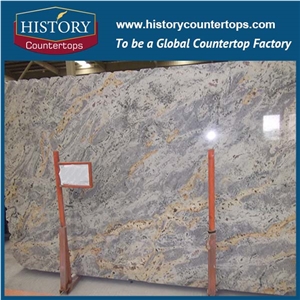 Indoor Natural Stone China High Polished Tiger Skin Granite, Yellow Granite Stone, Tiger Skin Granite for Countertops & Vanity Tops