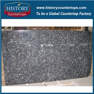 Larvik Silver Pearl Granite, Cut to Size, Granite Slabs & Tile, Low Price and High Quality Blue Granite for Wall Cladding or Floor Covering