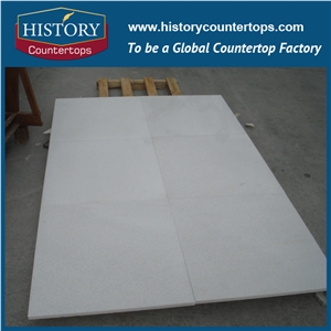 Own Factory Crystal White Marble Slabs, White Marble Honed Slabs, Flooring Tiles, Interior and Outer Decoration, Wall Cladding