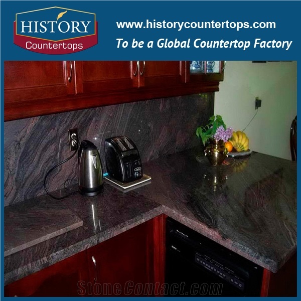 Paradiso Classico Granite Natural Stone for Kitchen Countertops, Island Tops,Prefab,Custom Worktops,Desk Tops,Cut to Size