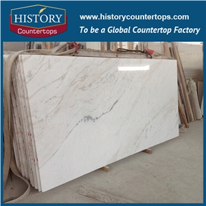 Polished Natural Stone Cheapest Stone High Quality Natural Stone Slab Royal White Marble Tile, China White Marble for Interior Decoration