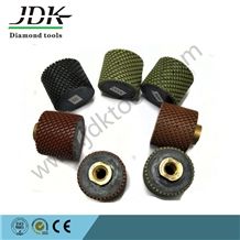 Jdk 2" Diamond Resin Bond Drum Wheel for Granite and Marble Polishing Tools