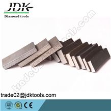 Jdk Diamond Segment/Cutting Tips for Indonesia Lave/Andesite/Sandstone Cutting