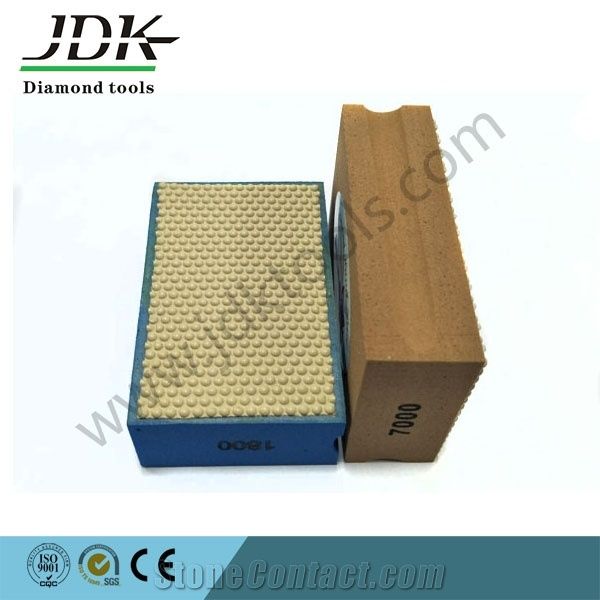 Jdk Electroplated Diamond Hand Polishing Pad with Resin Bond