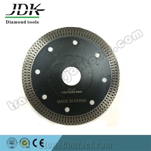 Thin Turbo Saw Blade for Ceramic Tile Cutting