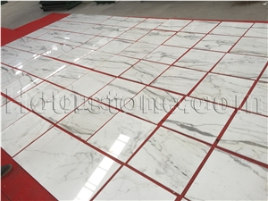 Calcutta Marble Tile & Slab /Italy White Polished Marble,Luxury Calcutta White Marble,Calacatta Vagli White Marble Slabs & Tiles