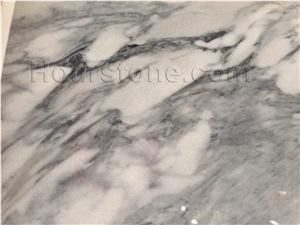 China Snow White Grey Vein White Marble Tile in Marble Promotion Polished,Natural Stone Snow Flower Gray Marble Snowflake Grey Marble for Wall Cladding and Flooring