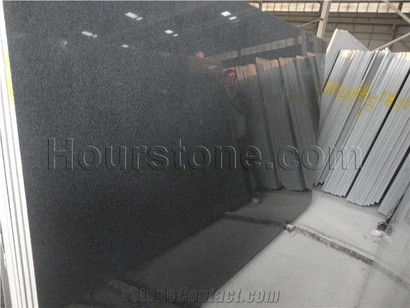 G654,China Absolute Black Granite, Padang Dark,Seasame Black,Polished Tile & Slab,Black Wall and Floor Covering Granite Tiles and Slabs
