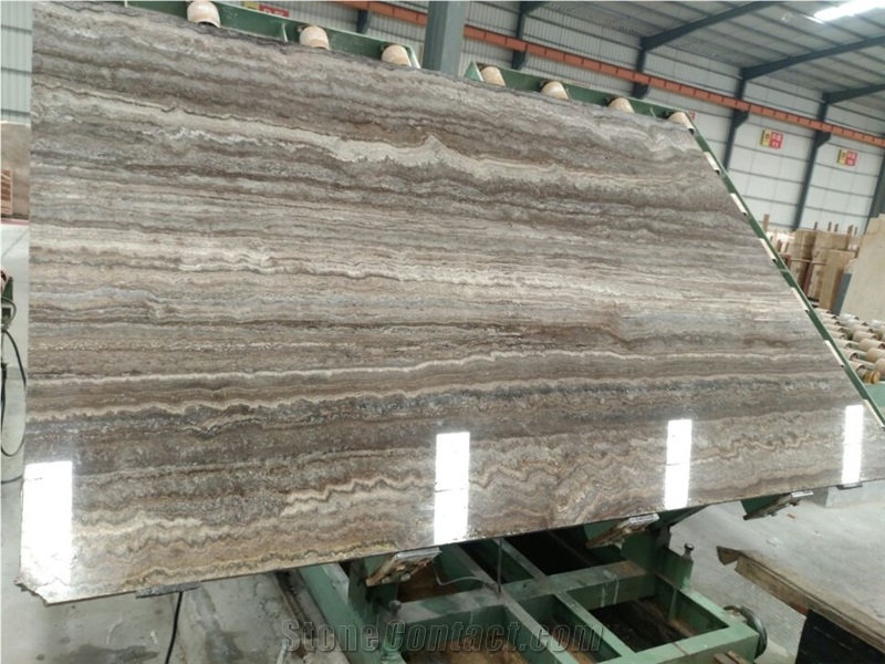 Iran Silver Grey Marble Slab & Tiles,Silver Grey Vein Cut,Wall Covering Tiles,Floor Covering Silver Travertine Tiles & Slabs, Grey Polished Travertine Floor Covering Tiles, Walling Tiles