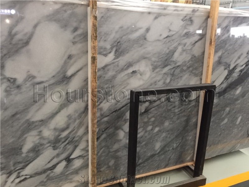 Snow Grey Marble Slabs & Tiles,Polished Tiles,China Interior Stone/Snow White & Grey Marble,Interior Wall Floor Marble