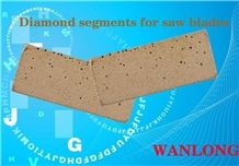 Diamond Segment for Saw Blade Cutting Granite&Marble&Sandstone, Diamond Saw Blade Segments