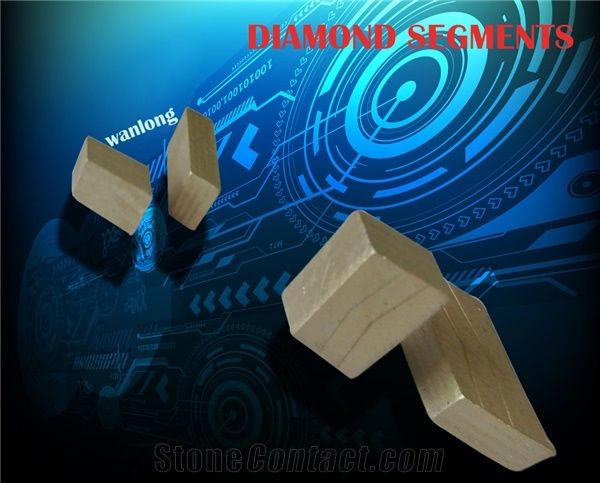 Wanlong Diamond Segments for Granite Cutting-Diamond Segment Supplier