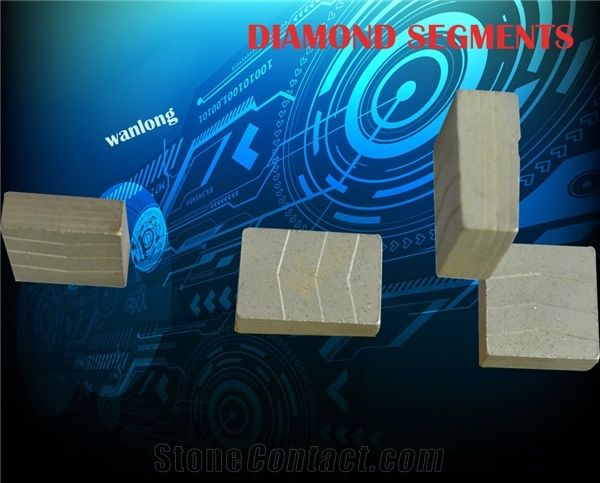 Wanlong Diamond Segments for Granite Cutting-Diamond Segment Supplier