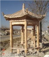 Chinese Style Marble Gazebo for Garden