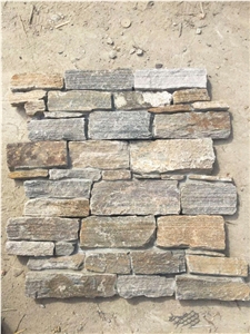 Dry Loose Stacked Stone, Brown Quartzite Cultured Stone